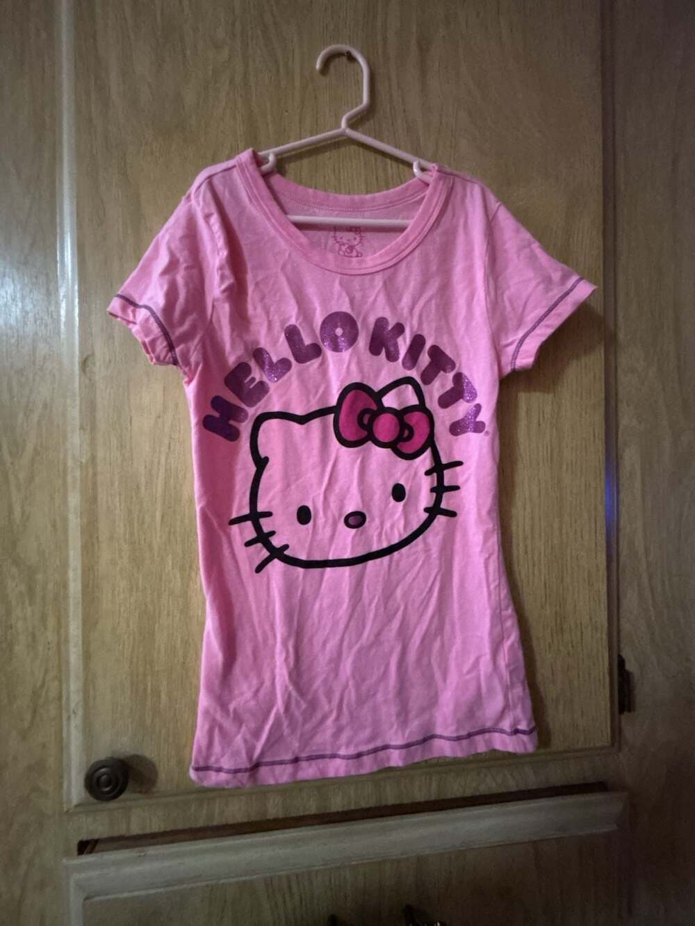 Hello Kitty Pink Graphic T-Shirt Sleepwear